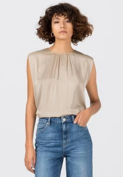 Qualité Garantie HALLHUBER BETONTEN SCHULTERN - Blouse chemises et blouses col rond femme -France Hallhuber Soldes Boutique 97af07606a5648758e6313ecf869a181