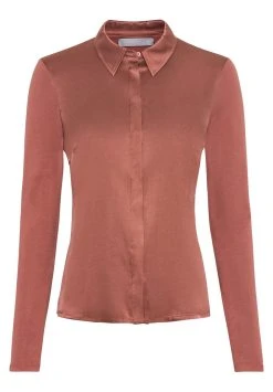 HALLHUBER Prix Dynamité IM MATERIALMIX - Chemisier chemises et blouses col chemise femme -France Hallhuber Soldes Boutique 9acee06c193d45a8b092711d9097d1e3