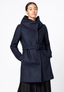 HALLHUBER MIT VOLUMENKRAGEN - Manteau classique Bonne Qualité manteaux col officier femme