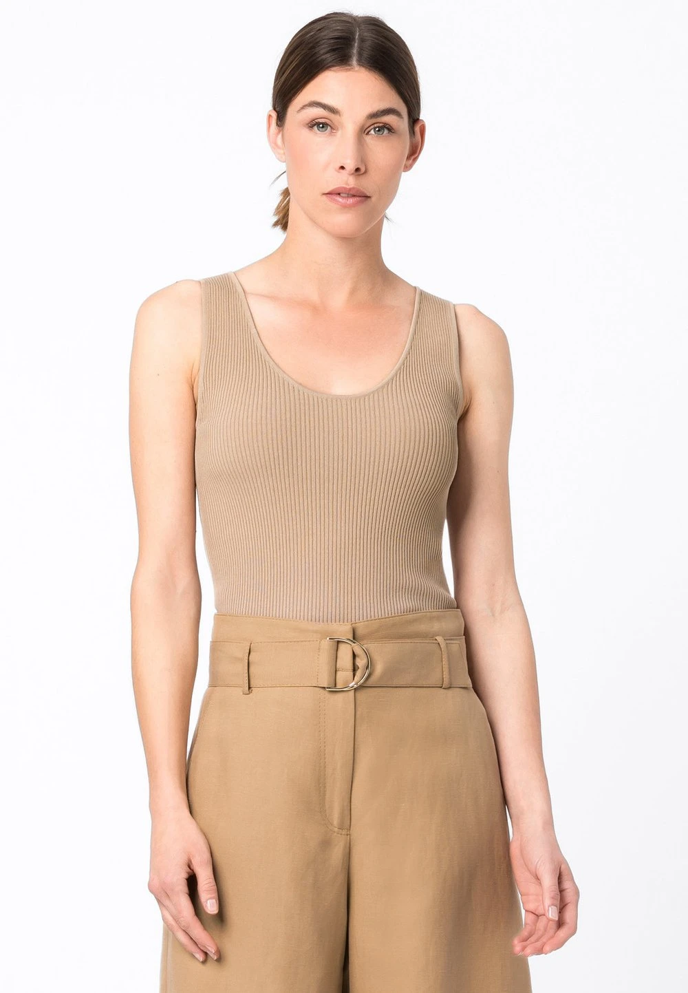 HALLHUBER qualité absolue Débardeur t-shirts et tops encolure large ronde femme 1 HALLHUBER qualité absolue Débardeur t-shirts et tops encolure large ronde femme