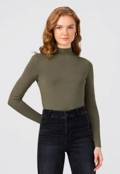 HALLHUBER Discount En Ligne T-shirt Ă manches longues t-shirts et tops col montant femme