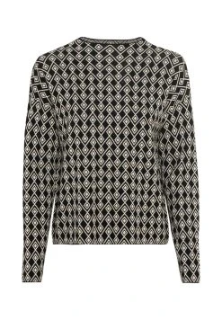 HALLHUBER Prix Raisonnable JACQUARD AUS - Pullover pulls & gilets col rond femme -France Hallhuber Soldes Boutique aa8dbfa4dc3d43e69c06046e53d0dd2e