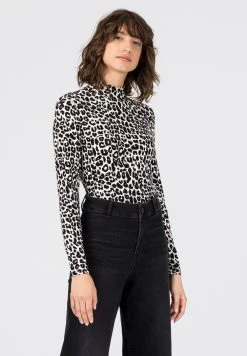 Petit Prix HALLHUBER T-shirt à manches longues t-shirts et tops col officier femme