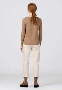 Prix Usine HALLHUBER T-shirt à manches longues t-shirts et tops col rond femme -France Hallhuber Soldes Boutique b77273497b1c431ea966e228b5376b20