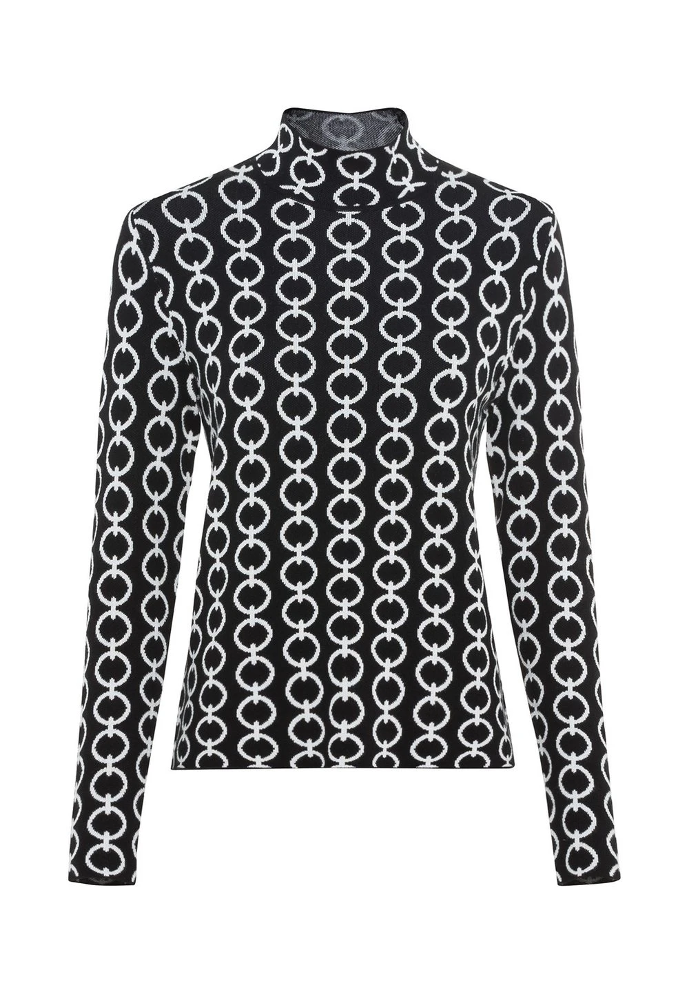 HALLHUBER JACQUARD - Pullover Assurance De l’Authenticité pulls et gilets col en v femme 4 HALLHUBER JACQUARD - Pullover Assurance De l’Authenticité pulls et gilets col en v femme – Image 4