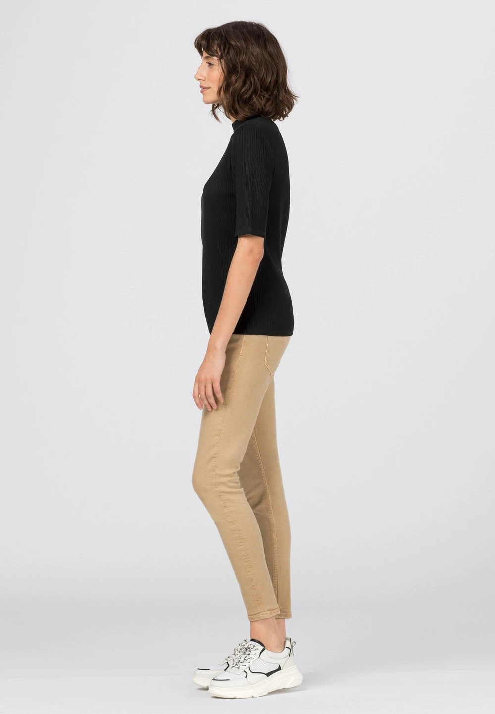 Première Qualité HALLHUBER T-shirt basique t-shirts et tops col officier femme 6 Première Qualité HALLHUBER T-shirt basique t-shirts et tops col officier femme – Image 6