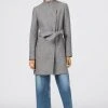 Faible Prix HALLHUBER AUS RECYCELTER MIT TURTLENECK - Manteau court manteaux col officier femme