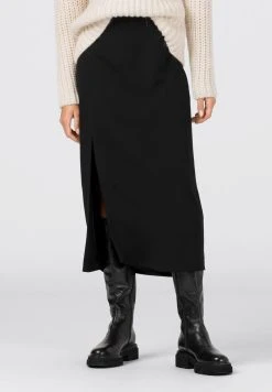 HALLHUBER Prix De Lancement MIT GEHSCHLITZ - Jupe trapèze jupes couleur unie femme