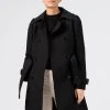 HALLHUBER Prix Cassé Trench manteaux col revers femme