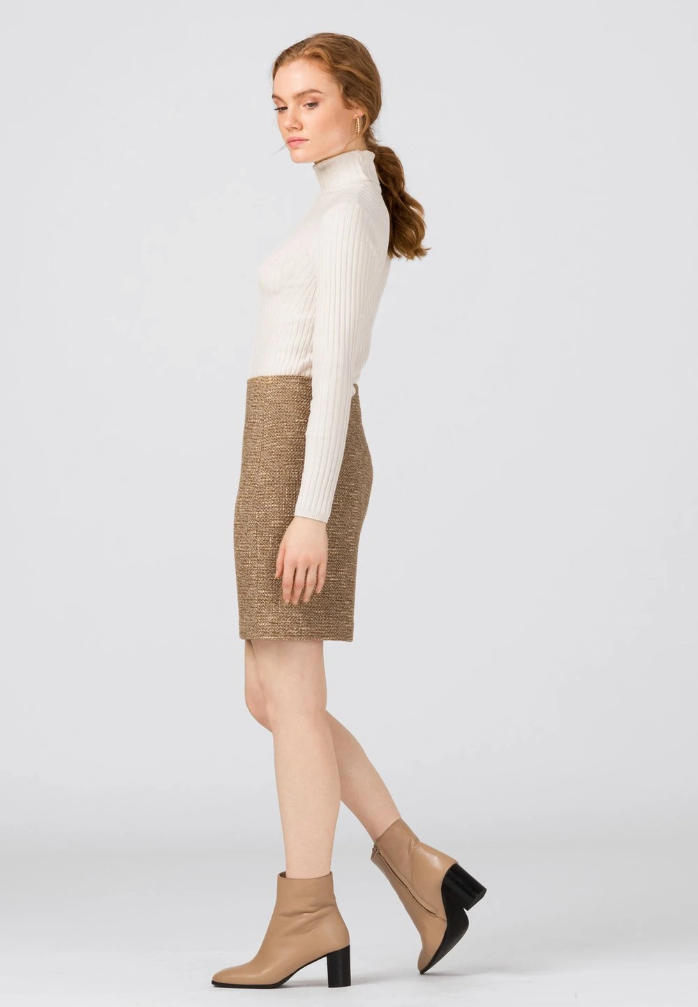 HALLHUBER Se Vend Bas Prix Jupe crayon jupes fermeture éclair femme 3 HALLHUBER Se Vend Bas Prix Jupe crayon jupes fermeture éclair femme – Image 3