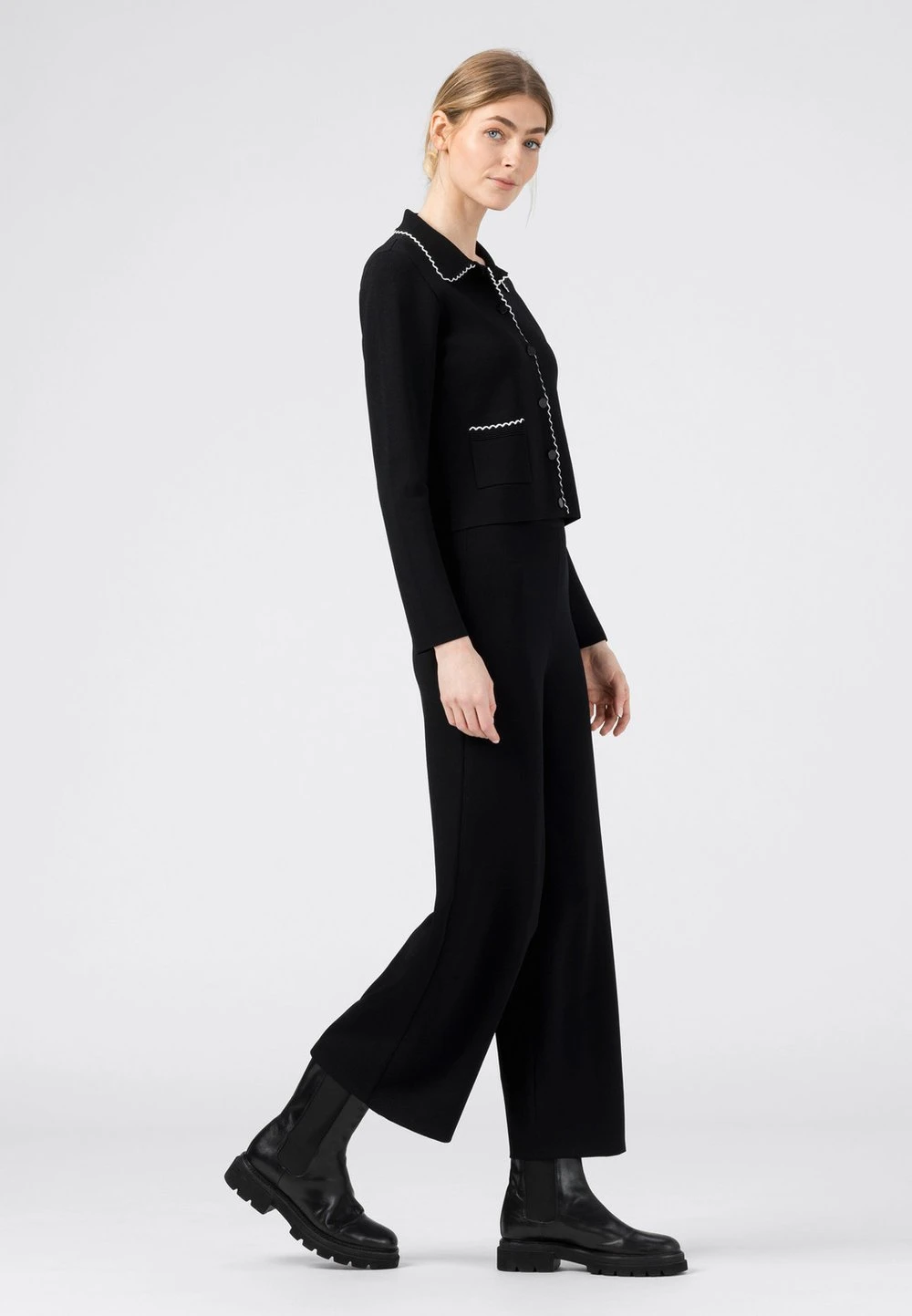 HALLHUBER Gilet Prix Abordable pulls & gilets col à revers femme 2 HALLHUBER Gilet Prix Abordable pulls & gilets col à revers femme – Image 2