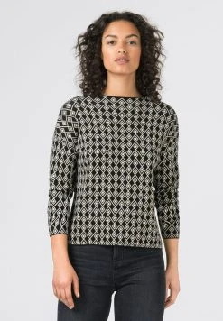 HALLHUBER Prix Raisonnable JACQUARD AUS - Pullover pulls & gilets col rond femme