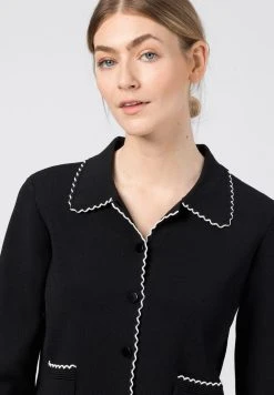 HALLHUBER Gilet Prix Abordable pulls & gilets col à revers femme 8 HALLHUBER Gilet Prix Abordable pulls & gilets col à revers femme -France Hallhuber Soldes Boutique f089ffe03b9942a48b63b4ad31894f82