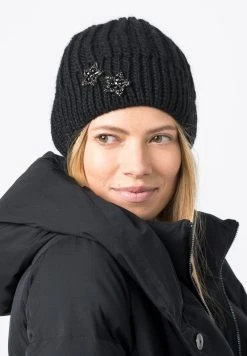 HALLHUBER Qualité garantie 100% Bonnet casquettes, chapeaux et bonnets couleur unie femme