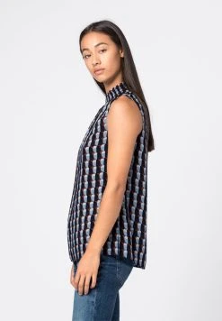 Se Vend Bas Prix HALLHUBER GEOMETRIC - Blouse chemises et blouses col en v femme -France Hallhuber Soldes Boutique f340c82962e342faa50872e7b18c6073