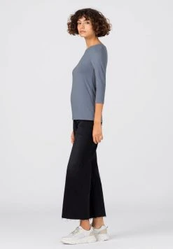 HALLHUBER T-shirt à manches longues qualité absolue t-shirts et tops col montant femme -France Hallhuber Soldes Boutique f367f27965a046acb4a816dc4aa481aa