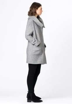 Prix Refroidis HALLHUBER Manteau classique manteaux col en v femme -France Hallhuber Soldes Boutique fd6703c54bed45869cd355cf7a5ac4b1