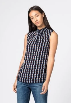 Se Vend Bas Prix HALLHUBER GEOMETRIC - Blouse chemises et blouses col en v femme